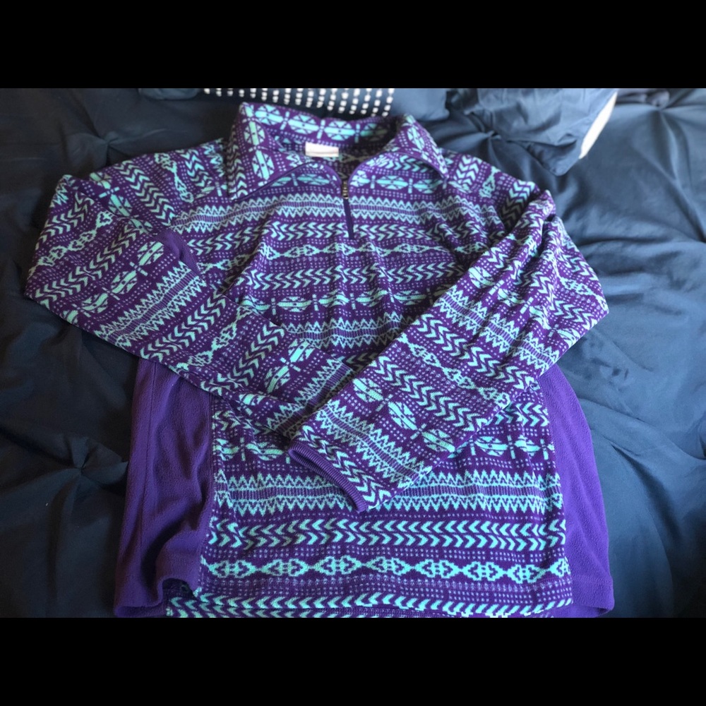 Columbia pullover fleece